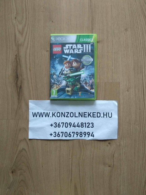 LEGO Star Wars III Xbox One Kompatibilis Xbox 360 jtk