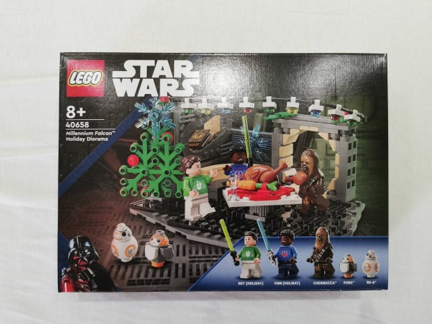 LEGO Star Wars Millenium Falcon Holiday Diorama 40658