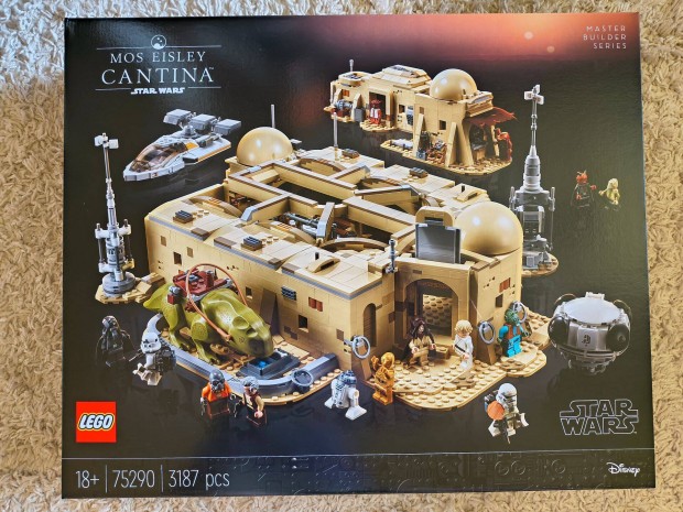 LEGO Star Wars Mos Eisley Cantina (75290) Új, Bontatlan
