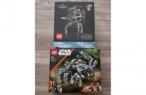 LEGO Star Wars Pkdroid 75361 s Droideka 75381 bontatlan egytt elad