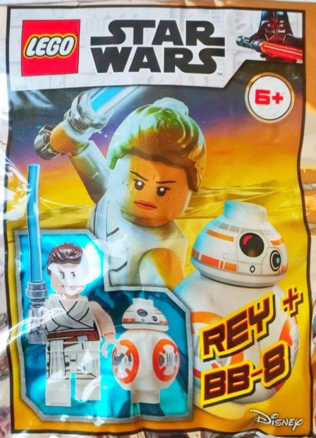 LEGO Star Wars Rey + BB8 Mini Figura