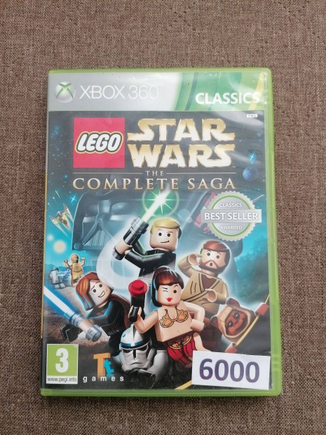 LEGO Star Wars The complete saga Xbox 360 jtk elad!