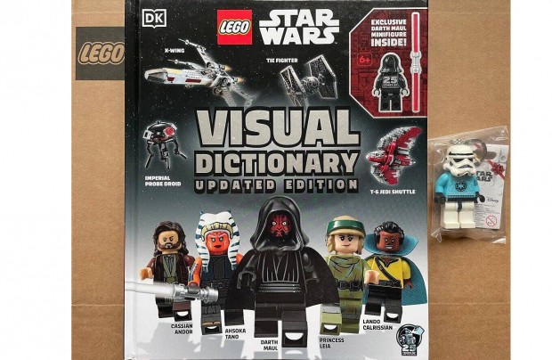 LEGO Star Wars Visual Dictionary & 25th Darth Maul + LED Stormtrooper