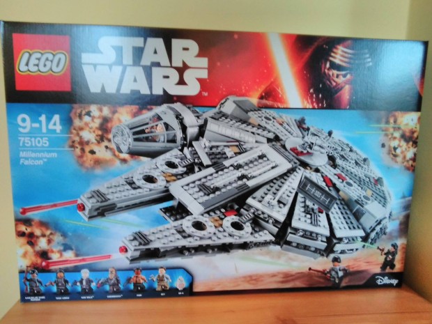 LEGO Star Wars - 75105 Millennium Falcon Új, bontatlan