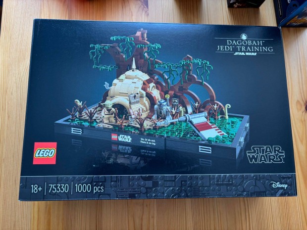 LEGO Star Wars - Jedi kiképzés a Dagobah bolygón dioráma (75330) - Új
