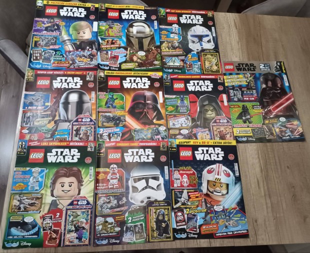 LEGO Star Wars magazin jsg 10db