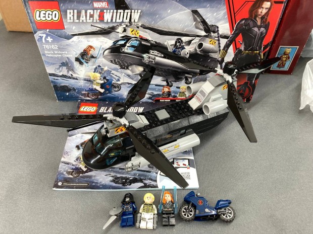 LEGO Super Heroes 76162 - A Fekete zvegy helikopteres ldzse