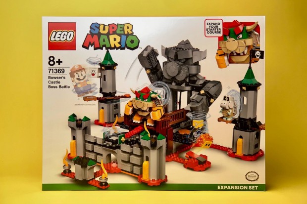 LEGO Super Mario 71369 Az utols csata Bowser kastly., Uj, Bontatlan