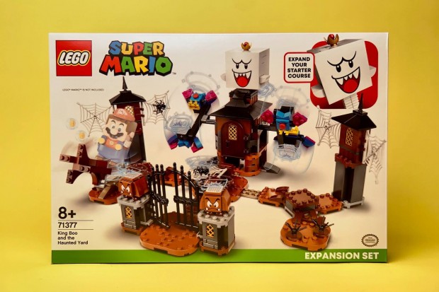 LEGO Super Mario 71377 King Boo and the Haunted Yard, j, Bontatlan