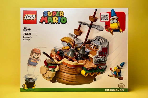 LEGO Super Mario 71391 Bowser's Airship, j, Bontatlan