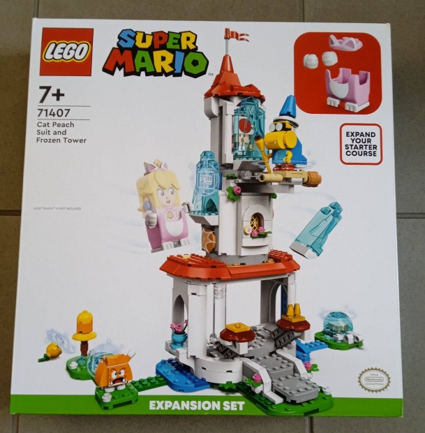 LEGO Super Mario - Peach macskajelmez s befagyott torony (71407)