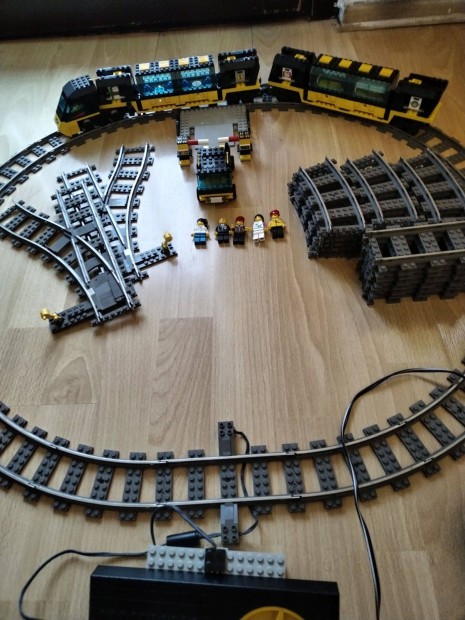 LEGO System 4559 9V Cargo Railway Vonat Vast