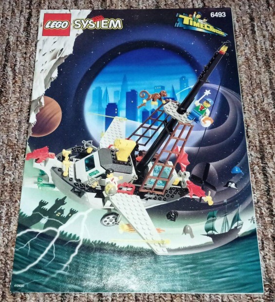 LEGO System Time Cruisers: 6493 - Flying Time Vessel ptsi tmutat