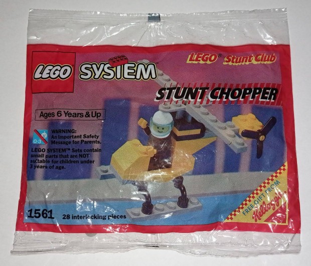 LEGO System Town, Promotional (Kellogg's): 1561 - Stunt Chopper