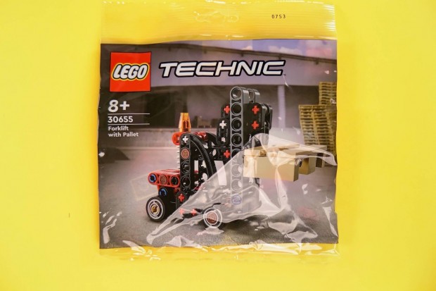 LEGO Technic 30655 Forklift with Pallet, j, Bontatlan