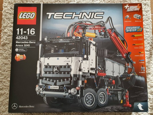 LEGO Technic 42043 Mercedes Arocs 3245 darus teheraut