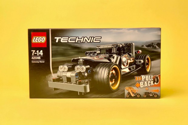 LEGO Technic 42046 Menekl versenyaut, Uj, Bontatlan