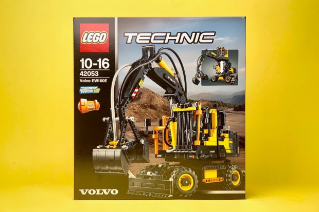 LEGO Technic 42053 Volvo EW160E, Új, Bontatlan