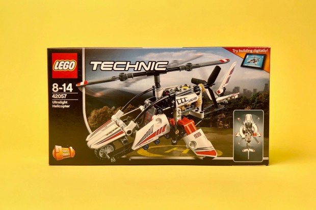 LEGO Technic 42057 Ultralight Helicopter, Uj, Bontatlan