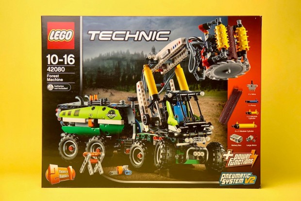 LEGO Technic 42080 Erdei munkagp, Uj, Bontatlan