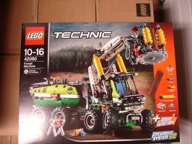 LEGO Technic 42080 Forest Harvester Erdszeti fakitermel gp j