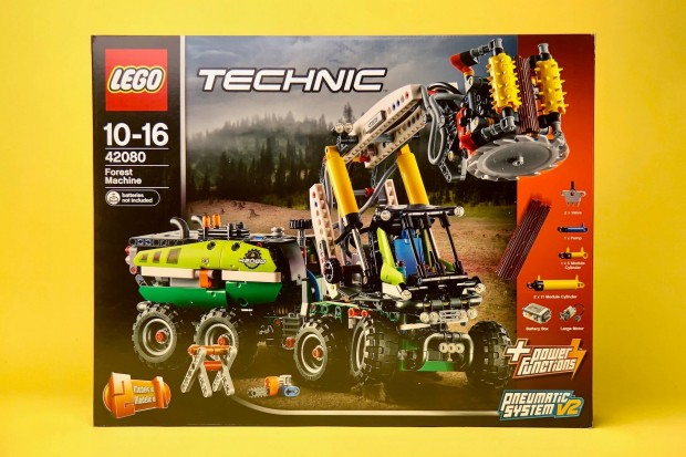 LEGO Technic 42080 Forest Harvester, Uj, Bontatlan