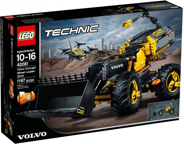 LEGO Technic 42081 Volvo Concept Wheel Loader Zeux j, bontatlan