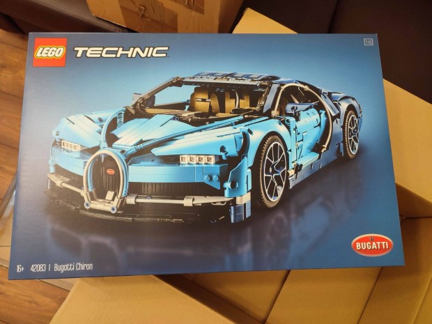 LEGO Technic 42083 Bugatti Chiron supercar - j! Bontatlan!