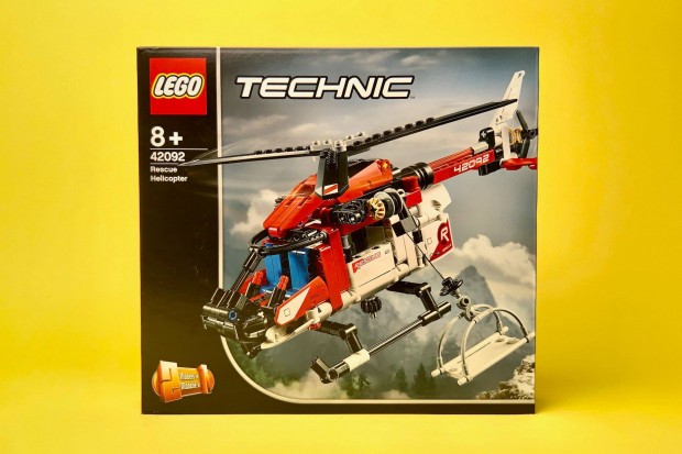 LEGO Technic 42092 Rescue Helicopter, Uj, Bontatlan