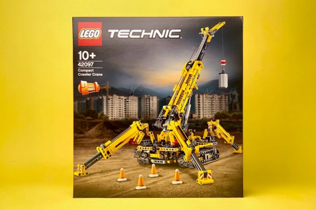 LEGO Technic 42097 Compact Crawler Crane, Uj, Bontatlan