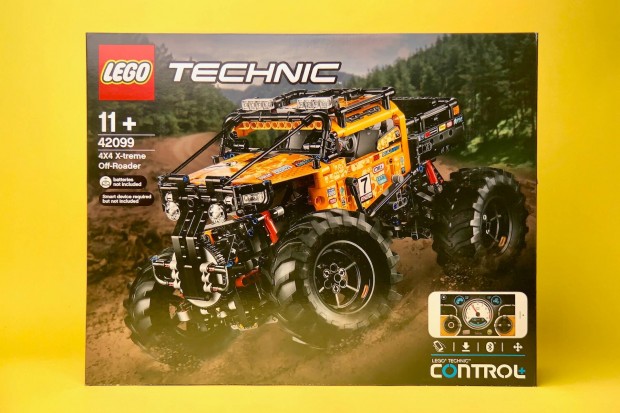 LEGO Technic 42099 4x4 X-Treme Off-Roader, j, Bontatlan