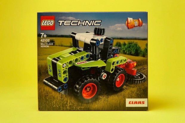 LEGO Technic 42102 Mini Claas Xerion, j, Bontatlan