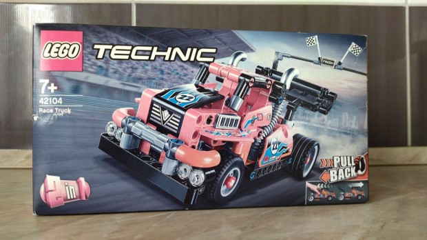 LEGO Technic 42104 - Versenykamion aut (j, de fakult doboz!)