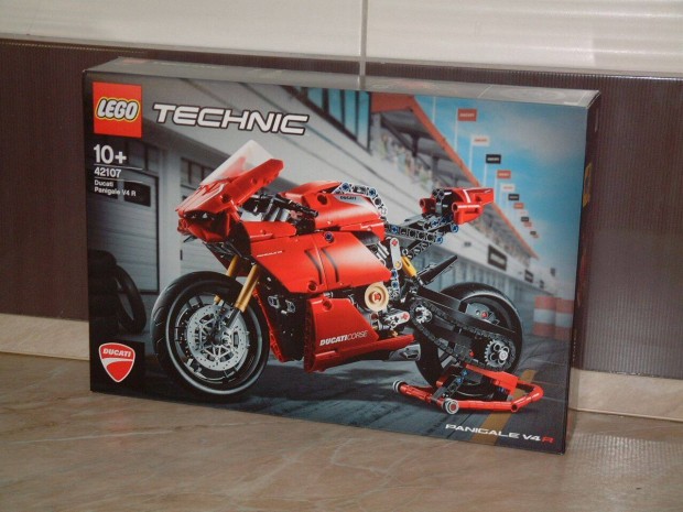 LEGO Technic 42107 - Ducati Panigale V4 R motor (j)