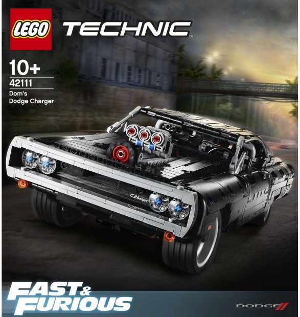 LEGO Technic 42111 Dom's Dodge Charger j, bontatlan