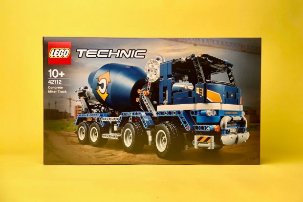 LEGO Technic 42112 Concrete Mixer Truck, j, Bontatlan