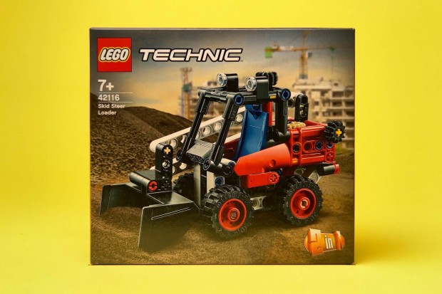 LEGO Technic 42116 Skid Steer Loader, j, Bontatlan