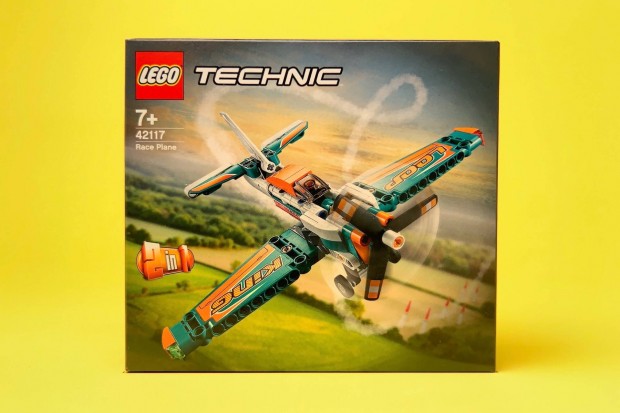 LEGO Technic 42117 Race Plane, Új, Bontatlan