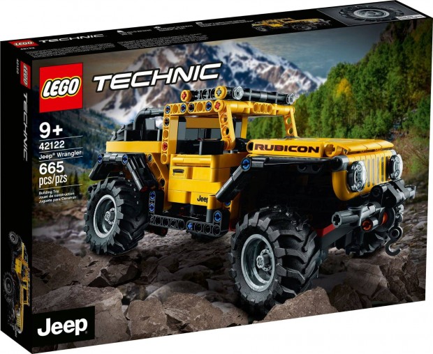 LEGO Technic 42122 Jeep Wrangler j, bontatlan