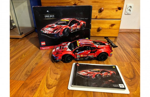 LEGO Technic 42125 Ferrari 488 GTE AF Corse #51 + 499P Hypercar