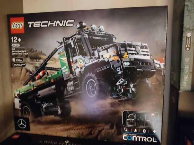 LEGO Technic 42129 4x4 Mercedes-Benz Zetros Trial Truck j, bontatlan