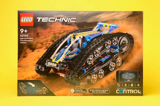 LEGO Technic 42140 App-Controlled Transformation Vehicle, Új Bontatlan