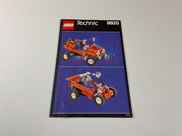 LEGO Technic 8820 Buggy Jeep - sszeraksi tmutat lers 1991