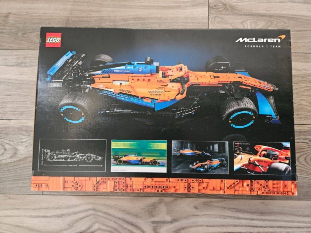 LEGO Technic Mclaren Formula 1 versenyaut 42141 + j 76919 elad!