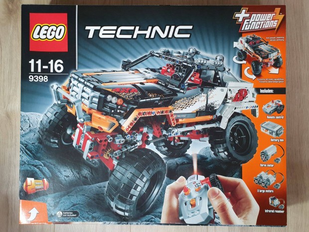 LEGO Technic - 4X4 Terepjr 9398 j, Bontatlan