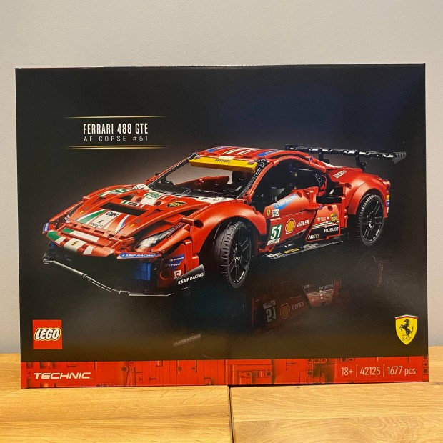 LEGO Technic - Ferrari 488 GTE AF Corse #51 (42125)