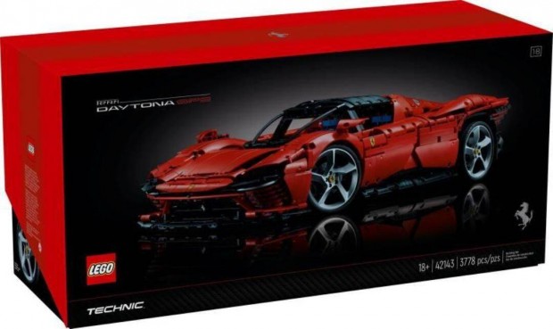 LEGO Technic - Ferrari Daytona SP3 42143 - bontatlan + gyűjtői könyv