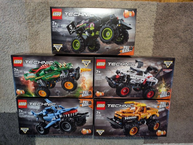 LEGO Technic - Monster Jam sorozat 5db bontatlan