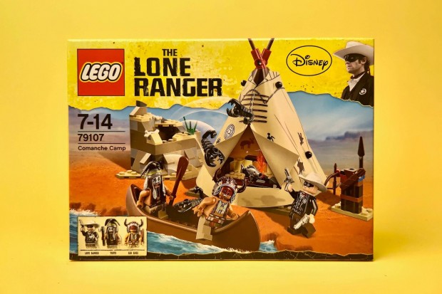 LEGO The Lone Ranger 79107 Comanche Camp, Uj, Bontatlan