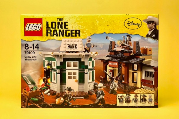 LEGO The Lone Ranger 79109 Leszmols Colby City-ben, Uj, Bontatlan